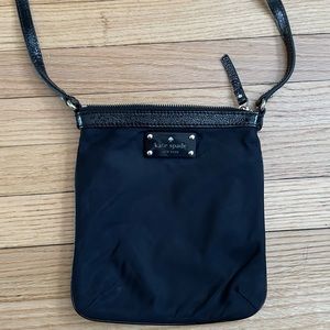 Kate Spade Black Nylon Crossbody
